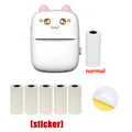 C9 Mini Thermal Printer with Adhesive Label Sheets Wireless Bluetooth Connectivity Portable Label Maker with Sticker Rolls