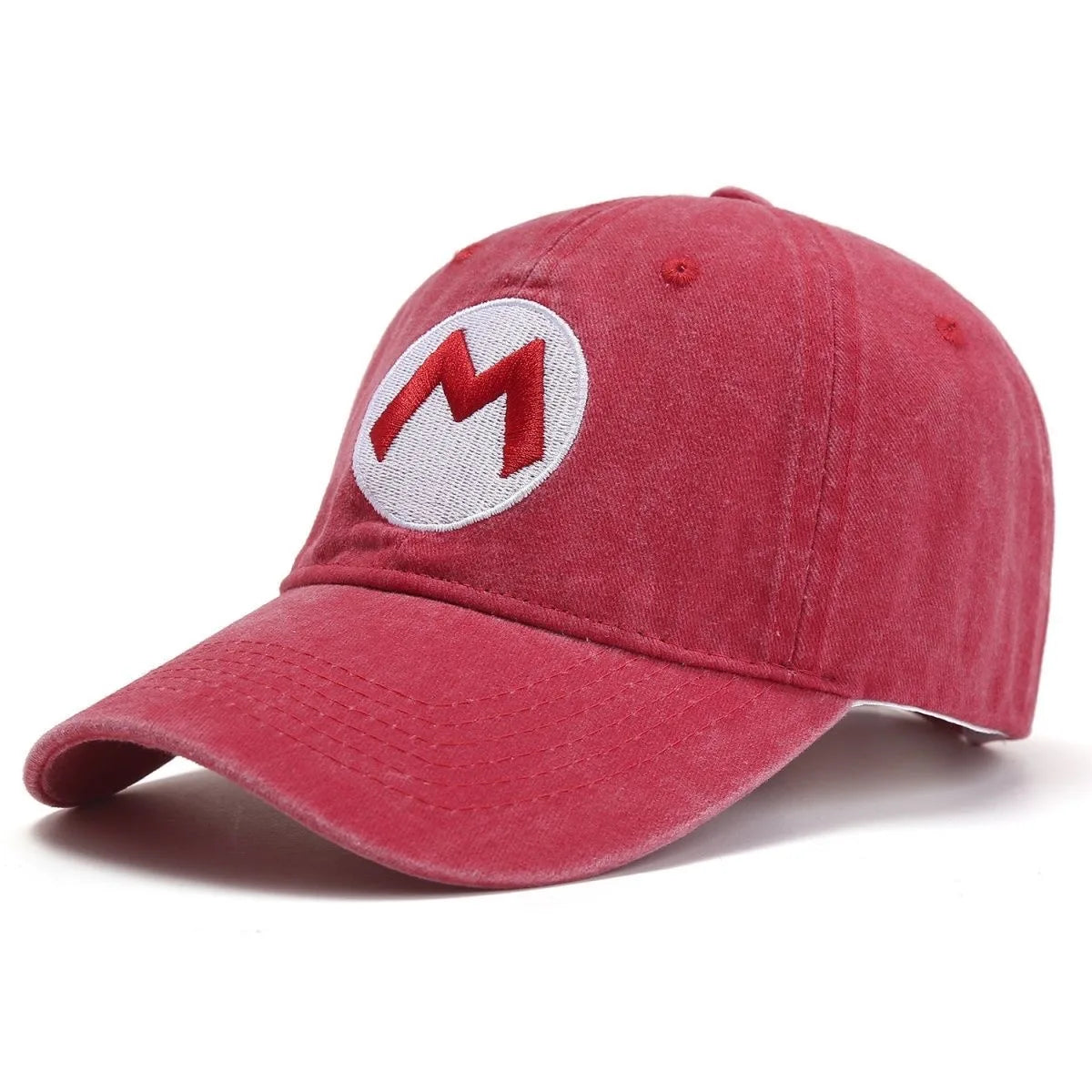 New Unisex Washed Cotton Cap Letter Embroidery Baseball Cap Men Women Adjustable Casual Outdoor Streetwear Sports Hat